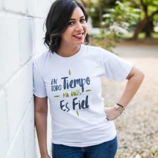T-Shirt Dios Es Fiel